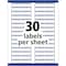 Avery File Folder Labels, TrueBlock, 1/3 Cut, 1500/BX, Blue PK AVE5766 - alternate 3